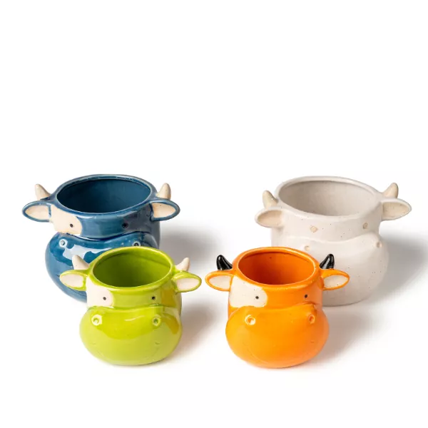 Loomade keraamilise küünlahoidja