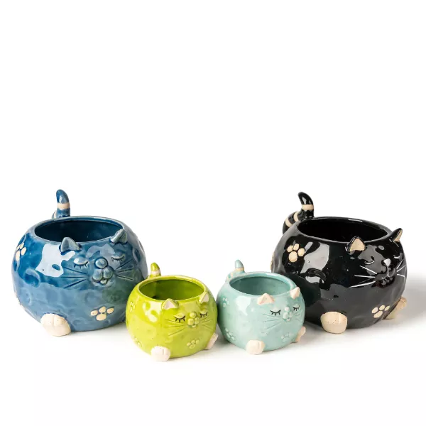 Loomade keraamilise küünlahoidja