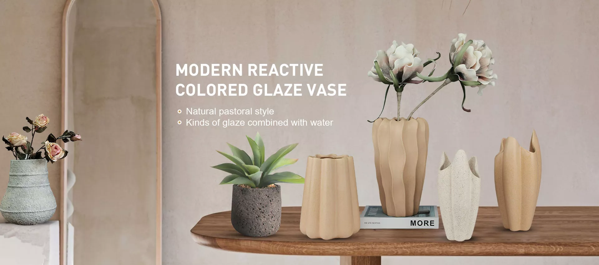 Dekoratiivne keraamiline vaas